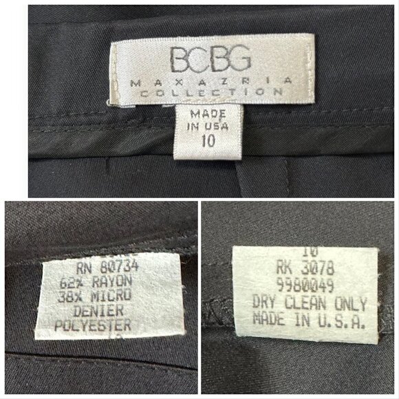 BCBGMaxAzria Black Pencil Skirt, Size US10 - Picture 8 of 10